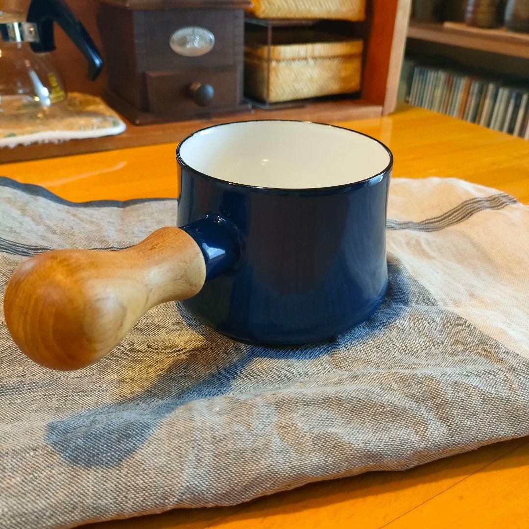 希少　Dansk 廃盤色 ミッドナイトブルー バターウォーマー