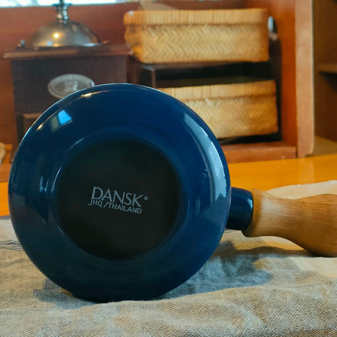 希少　Dansk 廃盤色 ミッドナイトブルー バターウォーマー