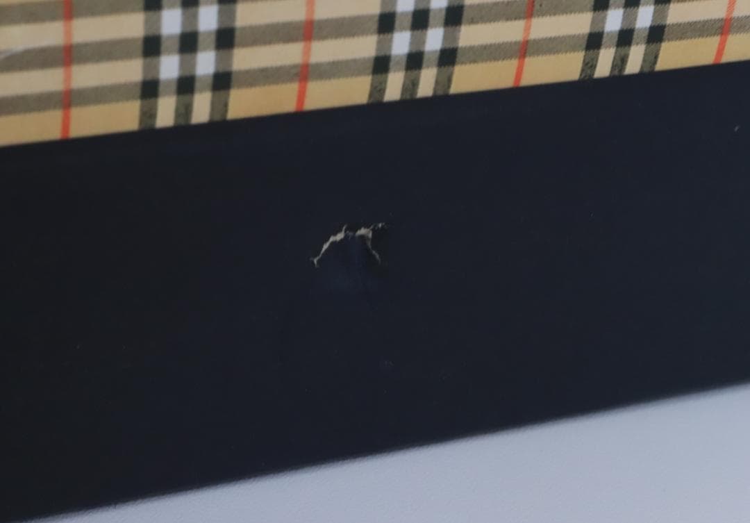 ◇BURBERRY バーバリー リバーシブルパッドシーツ ノバチェック 綿100