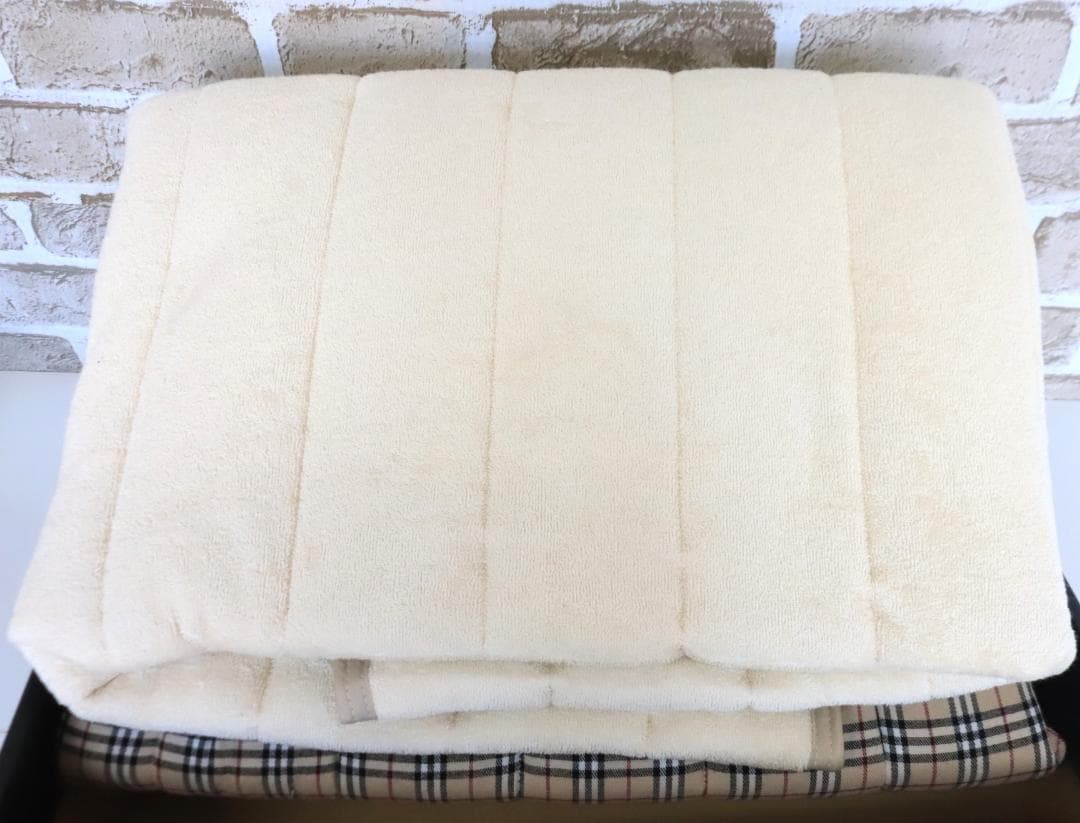 ◇BURBERRY バーバリー リバーシブルパッドシーツ ノバチェック 綿100