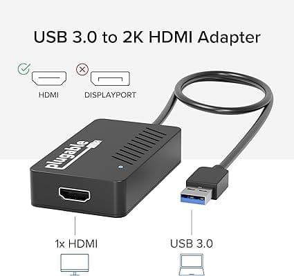 Plugable USB3.0 グラフィック変換アダプタ 2K