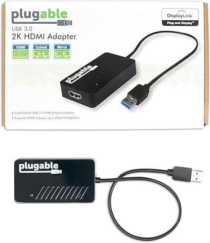 Plugable USB3.0 グラフィック変換アダプタ 2K