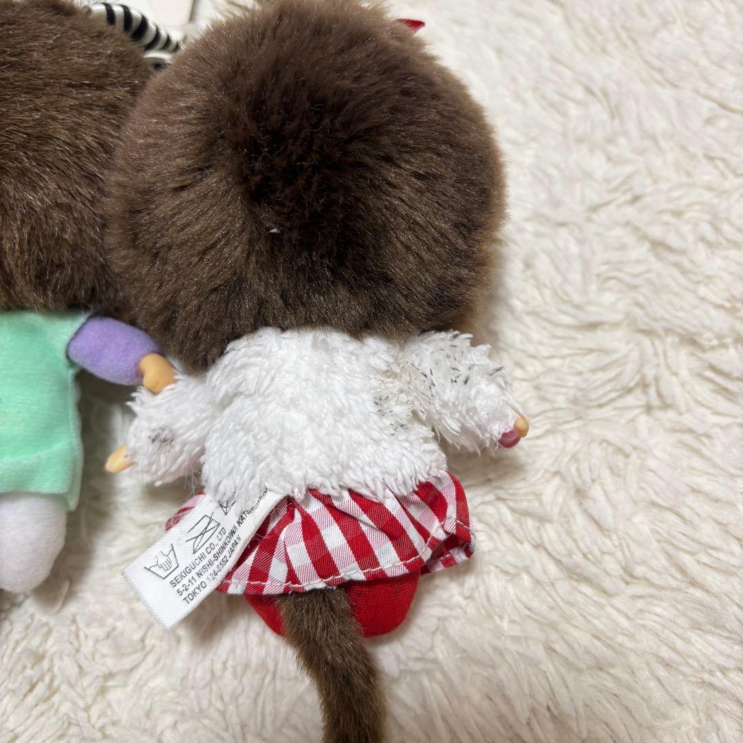 モンチッチ✨ぬいぐるみ　キーホルダー　 3体セット　レア