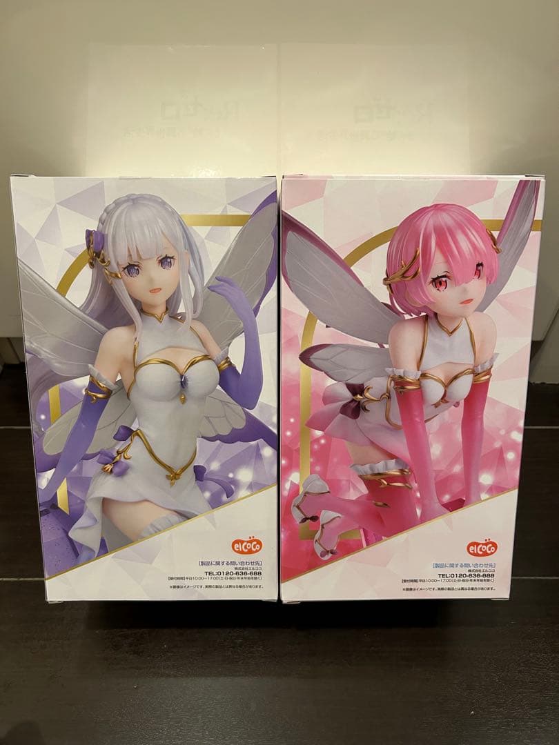 ラウンドワン限定Re:ゼロから始める異世界生活ジュエルプリンセスフィギュアセット