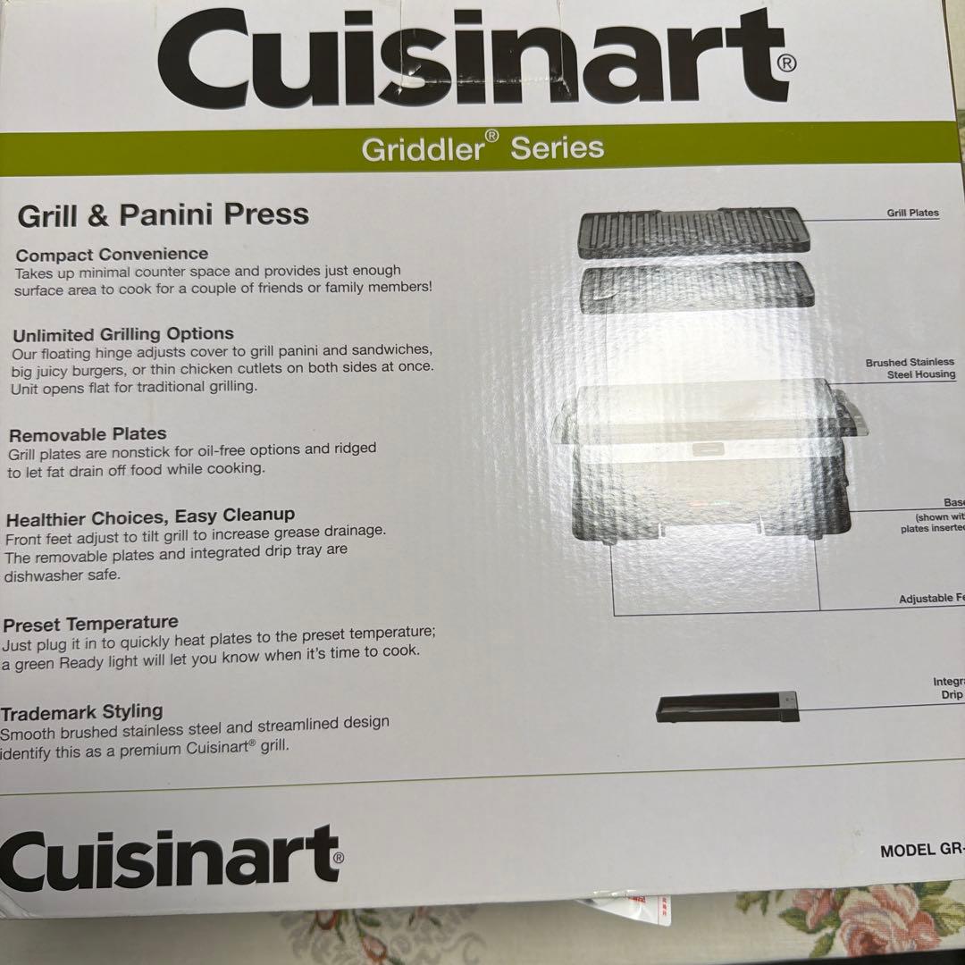キッチン家電 Cuisinart Grill & Panini Press