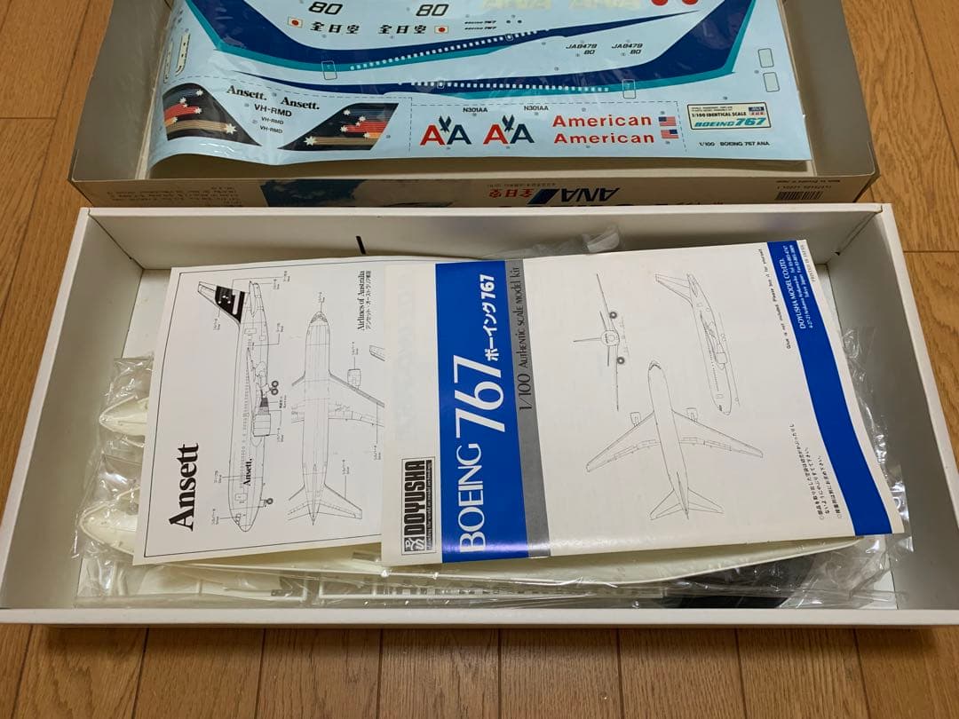 童友社 1/100 全日空 BOEING 767.200