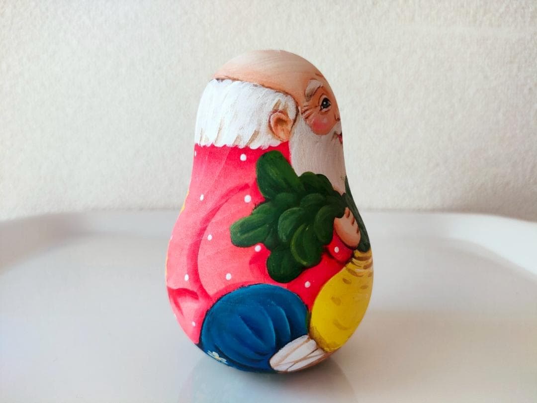 【KV013】10cm級 おきあがりこぼし カバノヴァ　おおきなかぶ