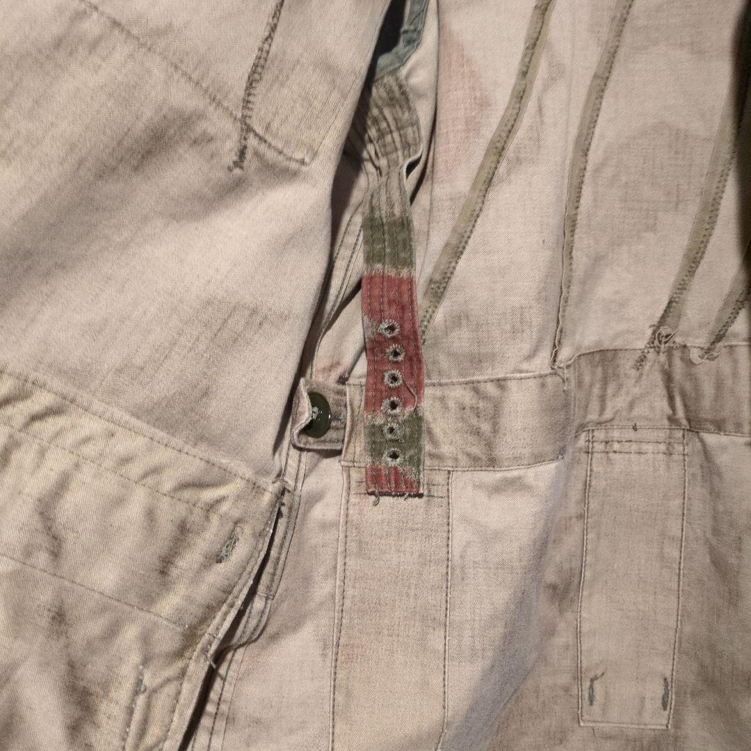 旧西ドイツ軍　ウォーターカモジャケット　憲章付き