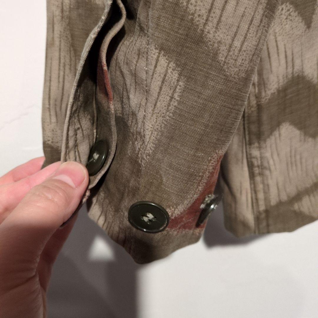 旧西ドイツ軍　ウォーターカモジャケット　憲章付き