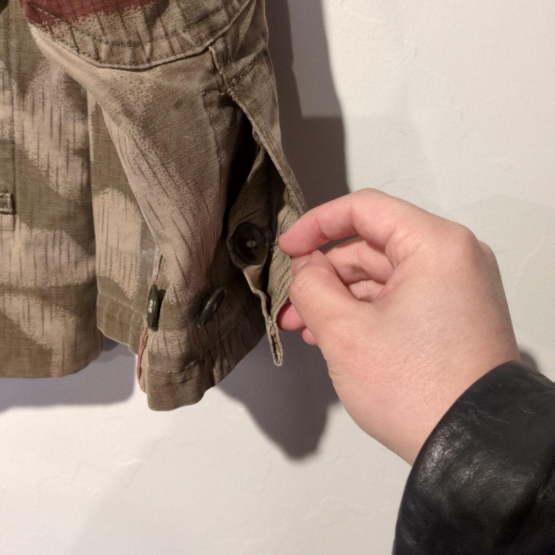 旧西ドイツ軍　ウォーターカモジャケット　憲章付き