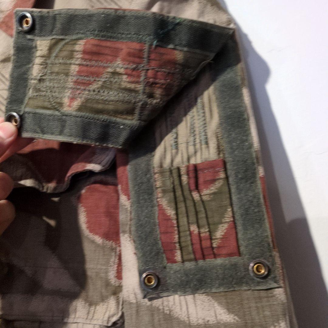 旧西ドイツ軍　ウォーターカモジャケット　憲章付き