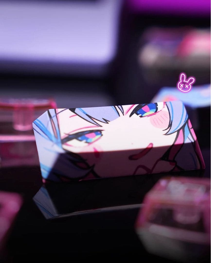 初音ミク ラビットホール　130pbt キーキャップ