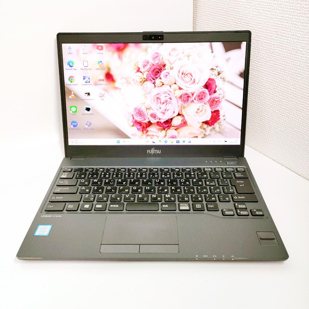 第8世代i7✨️富士通/SSD/Windows11/オフィス付きノートパソコン