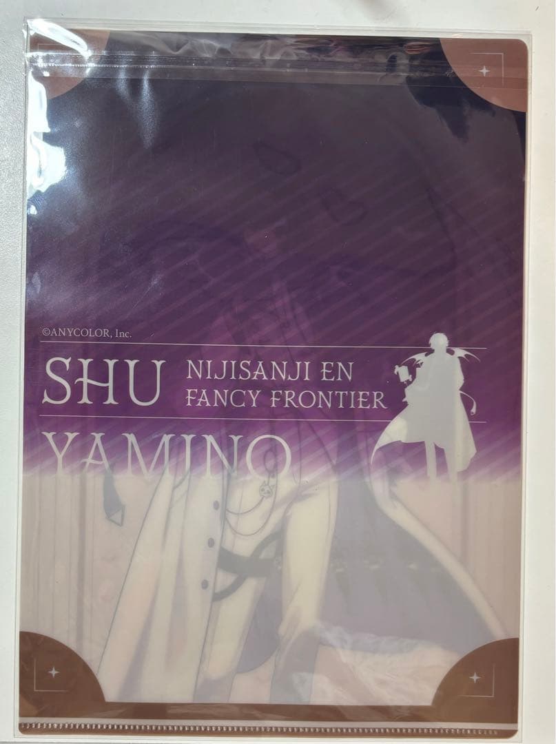 にじさんじ　Luxiem　台湾限定　闇ノシュウ　クリアファイル