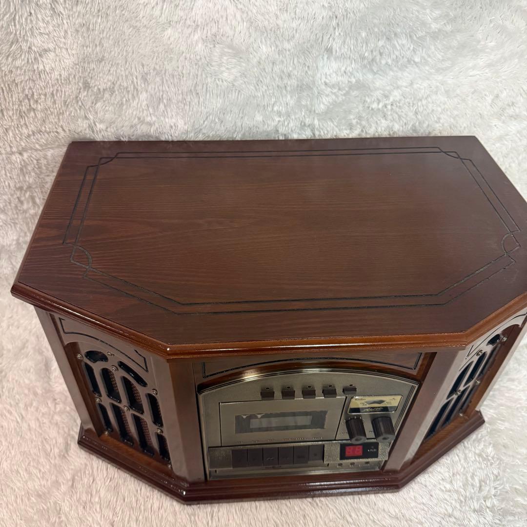 Apice ATQ-460 アンティーク調マルチプレーヤー レコード CD