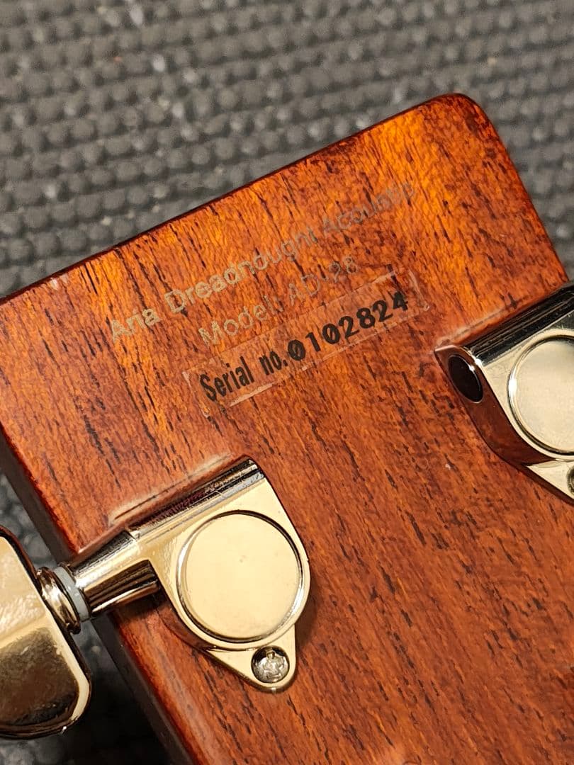 単板トップAria Dreadnought AD-28/美品