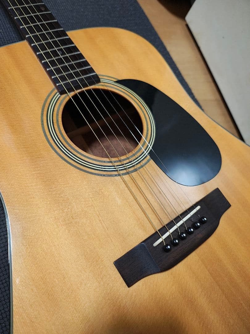 単板トップAria Dreadnought AD-28/美品