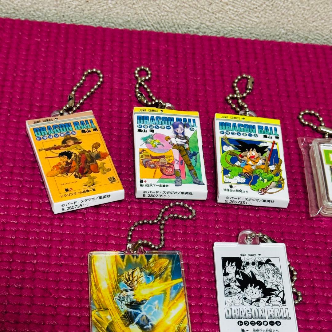 ドラゴンボール コミックチャーム アクリルキーホルダー セット ょ