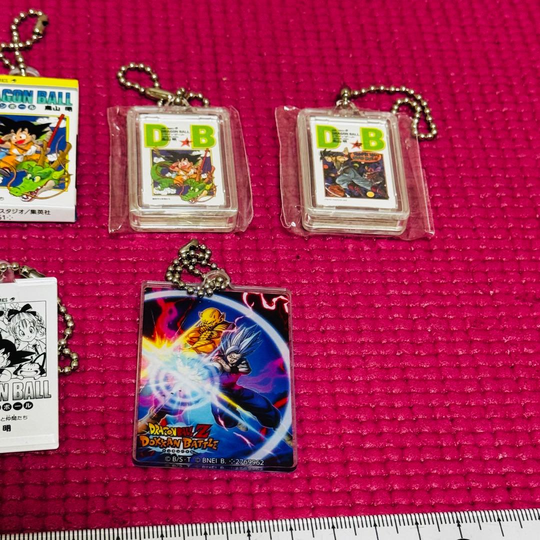 ドラゴンボール コミックチャーム アクリルキーホルダー セット ょ