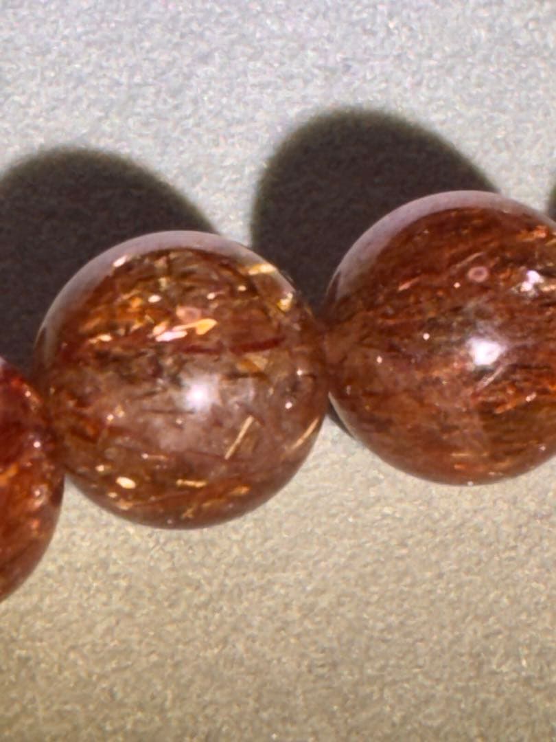 高品質 レッドルチルクォーツ ブレスレット 貔貅（ヒキュウ） 天然石