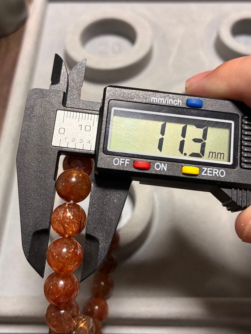 高品質 レッドルチルクォーツ ブレスレット 貔貅（ヒキュウ） 天然石