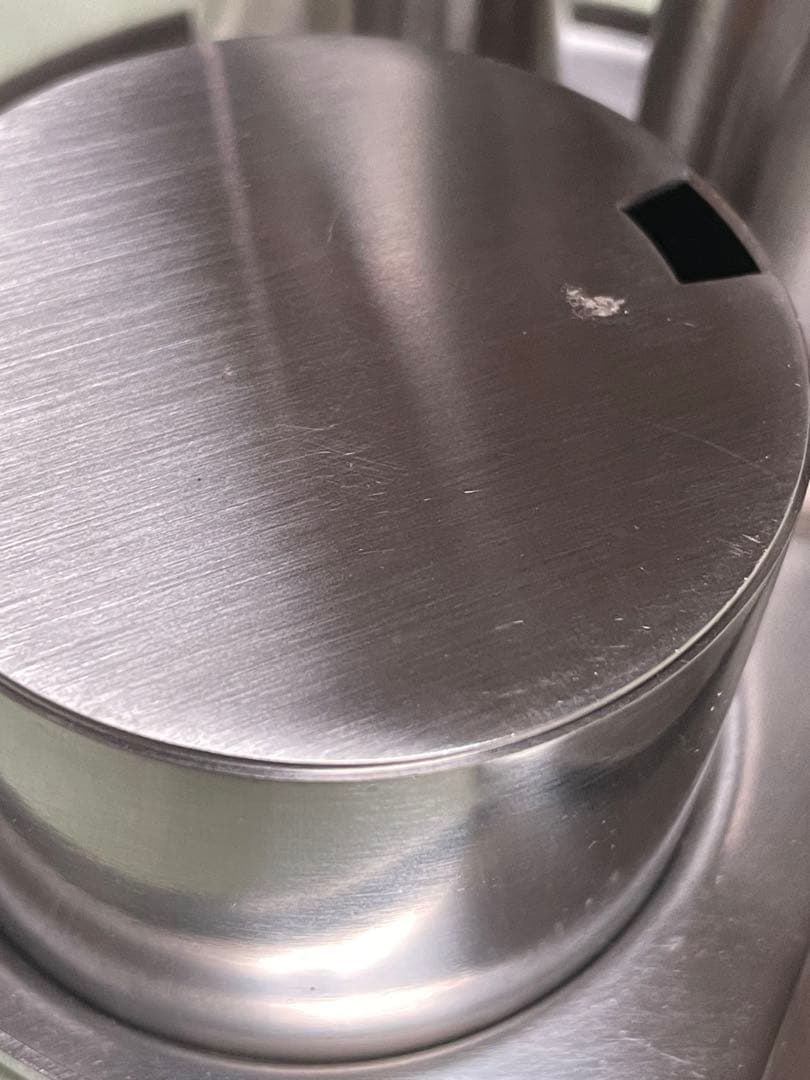 Stelton ステンレス　arne jacobsen 調味料入れ