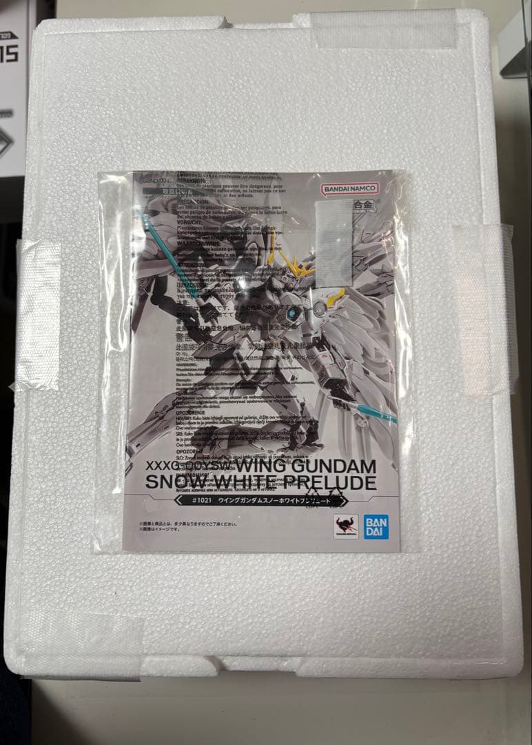 L COMPOSITE ウイングガンダム スノーホワイト プレリュード