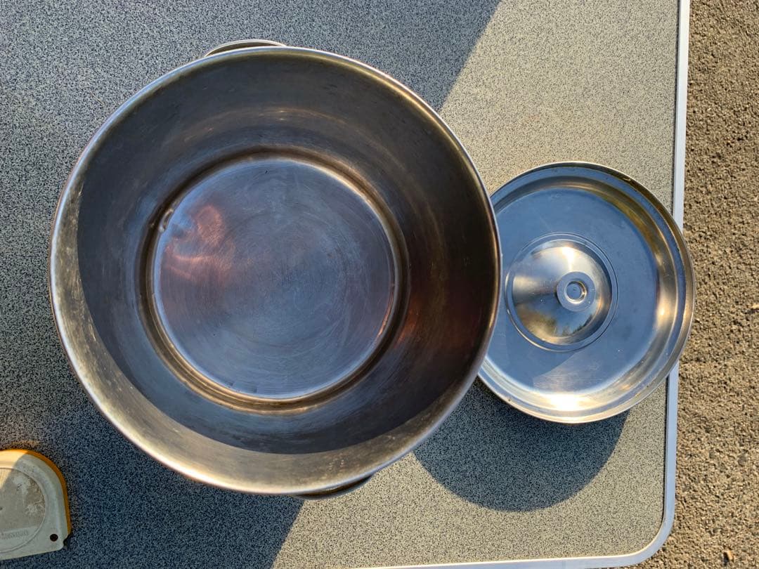 業務用ステンレス キッチンポット　8個セット ＋1個16cm18cm20cm蓋付