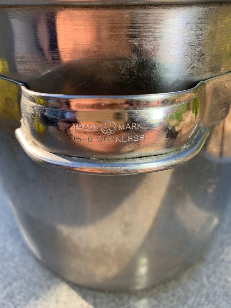 業務用ステンレス キッチンポット　8個セット ＋1個16cm18cm20cm蓋付