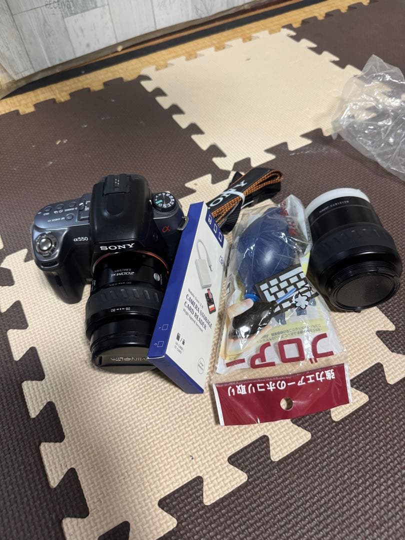 SONY α550 デジタル一眼レフカメラ