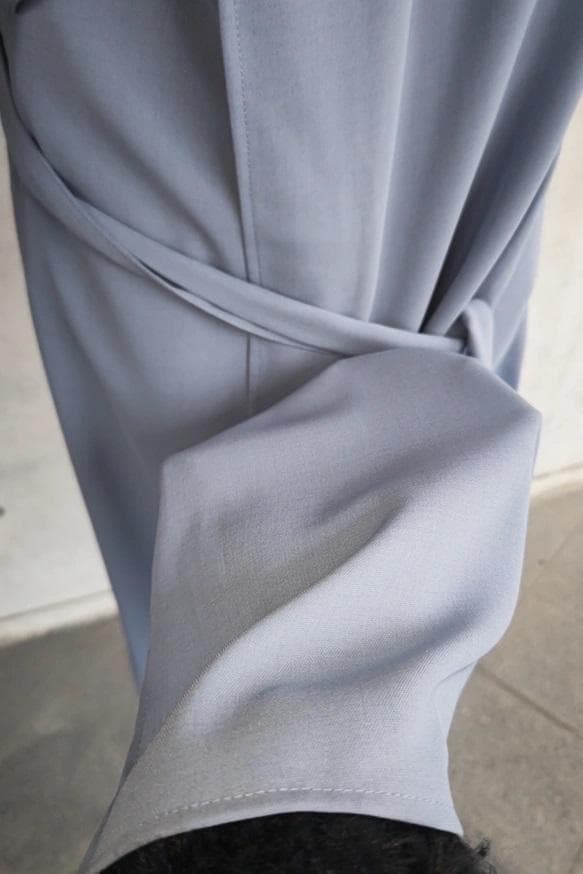 茶道お稽古に最適。ロングエプロン【7L-10L/日本製】127100-39-3