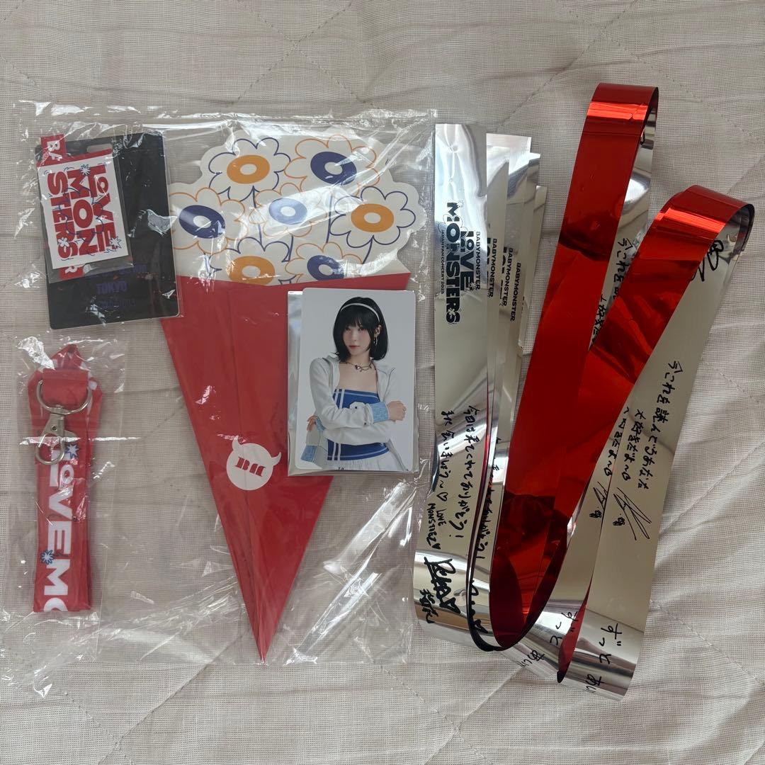 BABYMONSTER ベビモン SS席 特典 銀テープ オリジナルショッパー