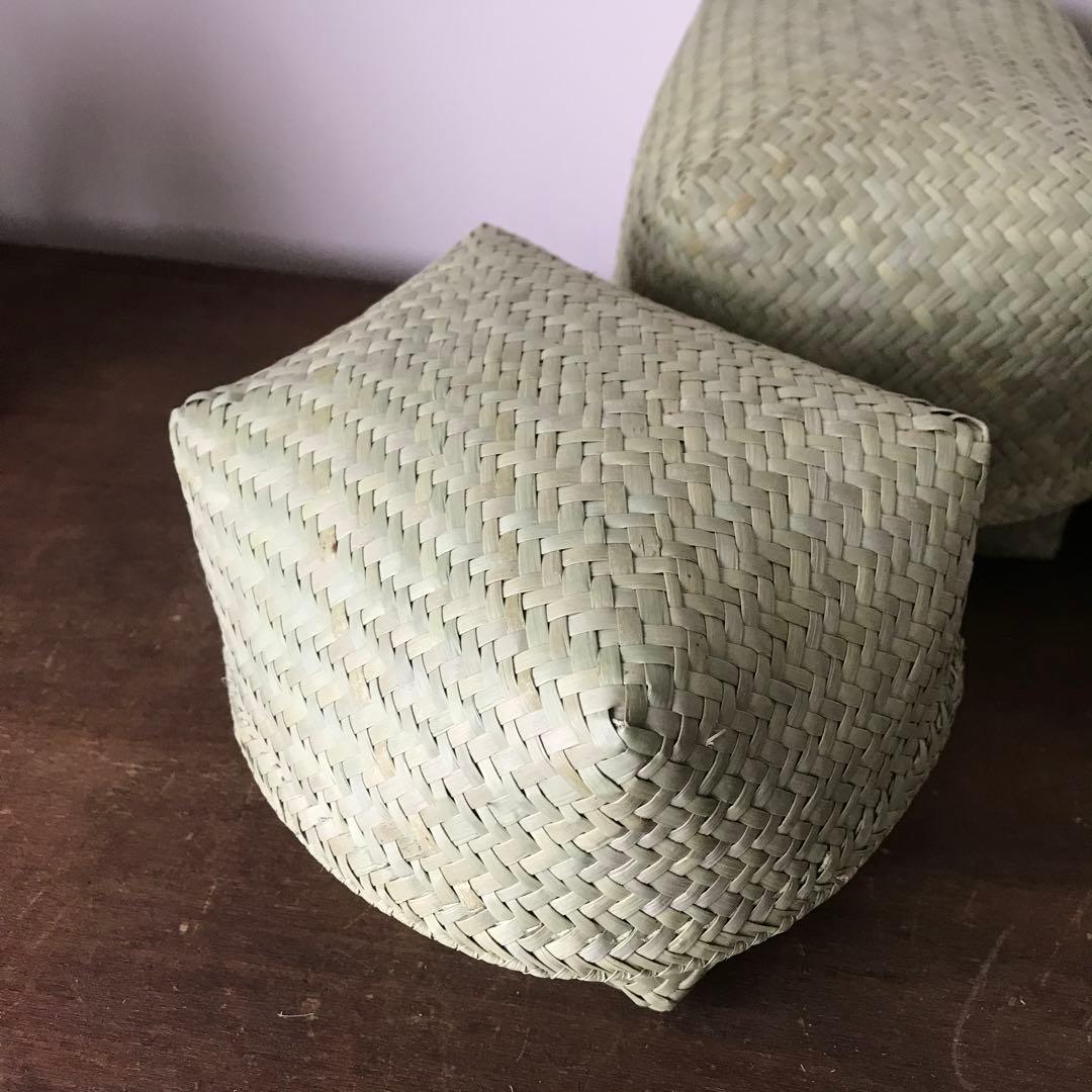 新品　フルナ 入れ子すっぽり箱 長方形かご　バスケット　収納