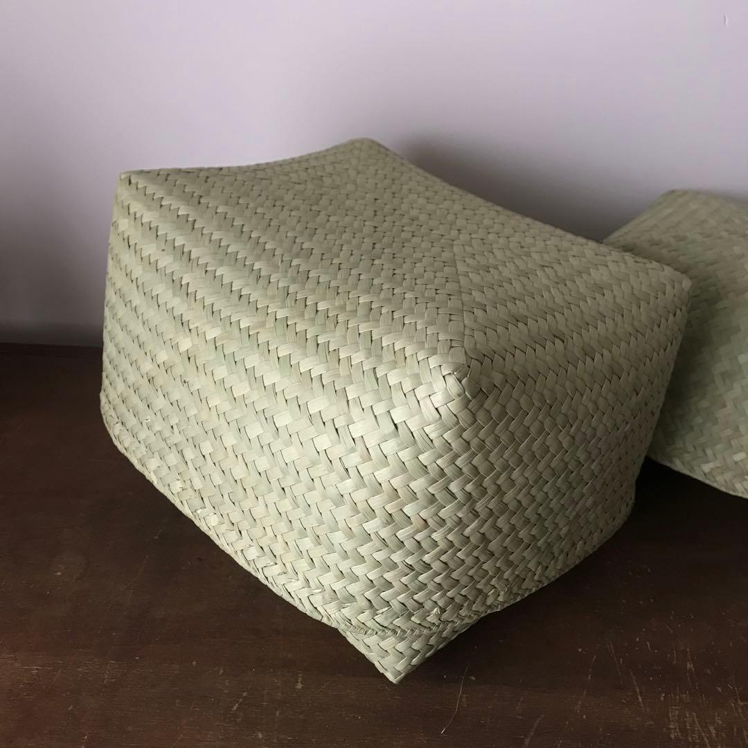 新品　フルナ 入れ子すっぽり箱 長方形かご　バスケット　収納