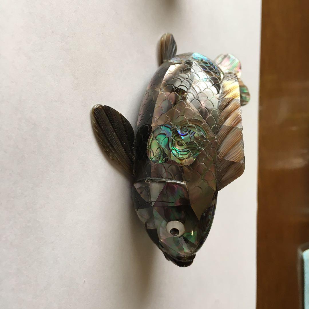 鯉　(シェル) 縁起物　値下げしました！