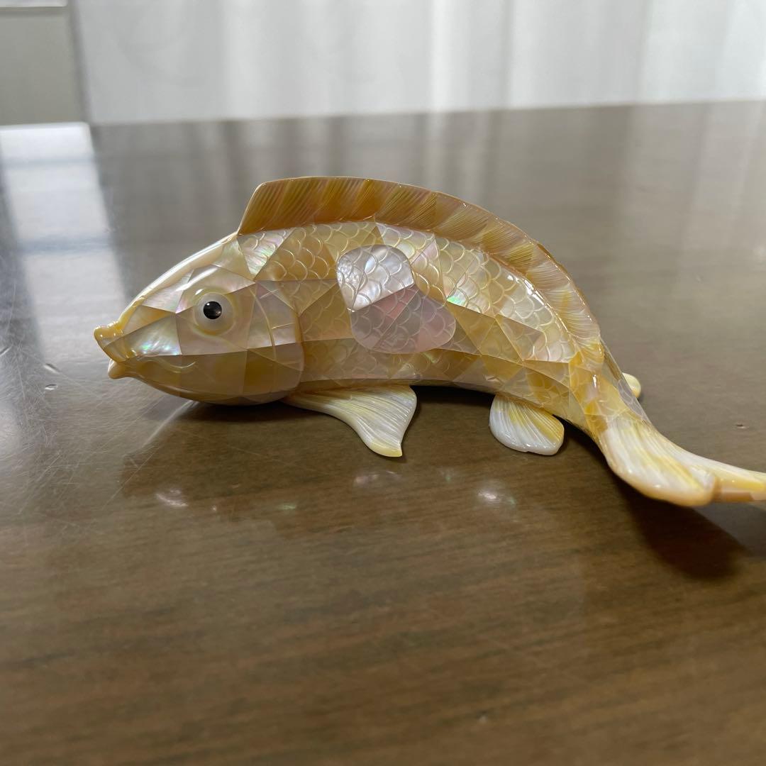 鯉　(シェル) 縁起物　値下げしました！