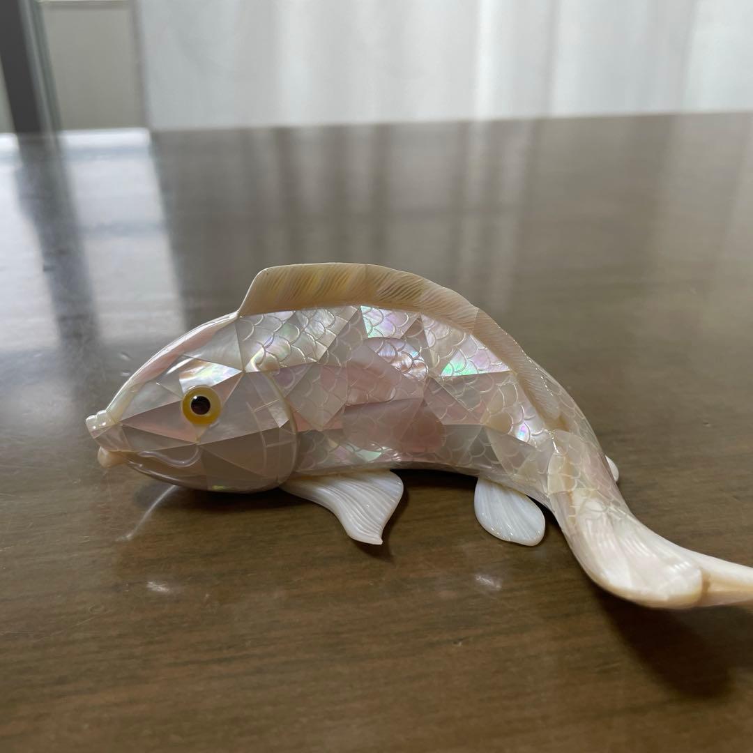 鯉　(シェル) 縁起物　値下げしました！