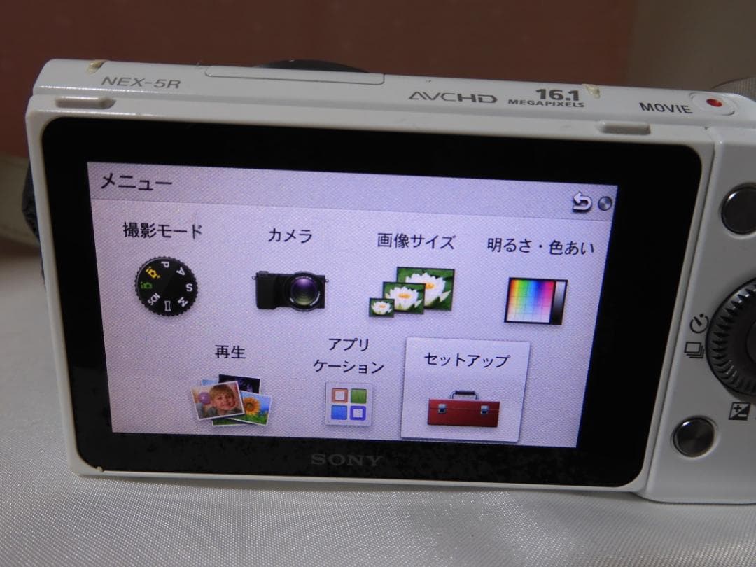 〓自撮り・スマホ転送OK♪〓SONY ソニー NEX-5R ミラーレス一眼