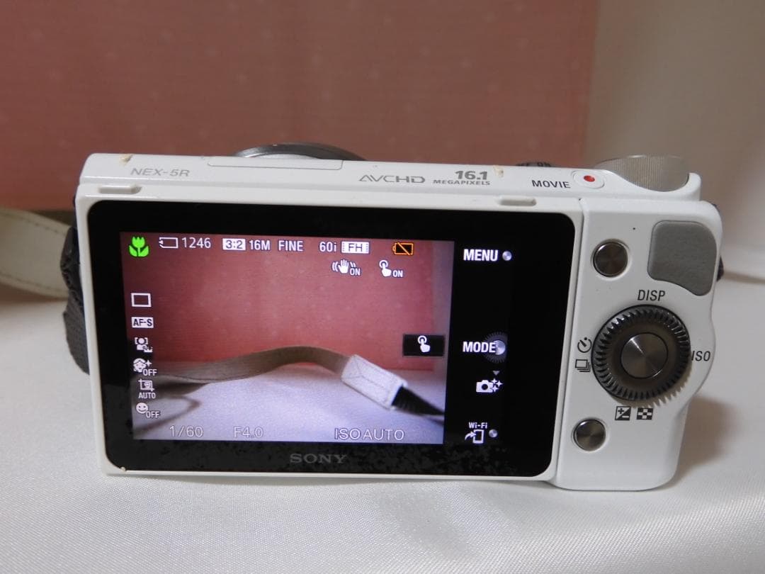 〓自撮り・スマホ転送OK♪〓SONY ソニー NEX-5R ミラーレス一眼
