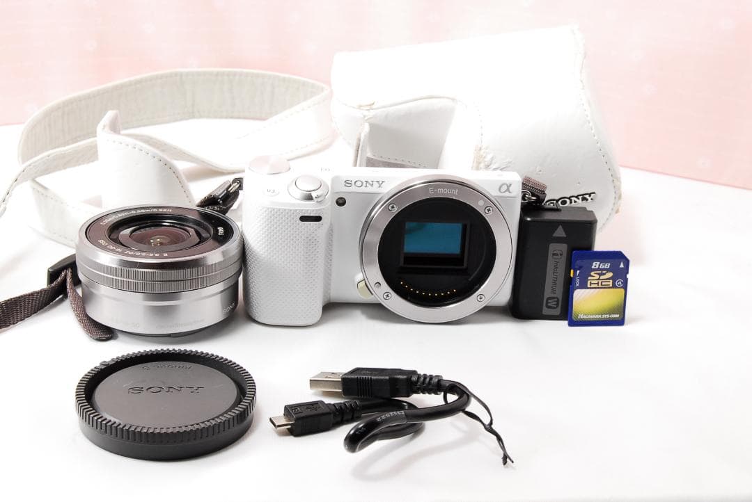 〓自撮り・スマホ転送OK♪〓SONY ソニー NEX-5R ミラーレス一眼