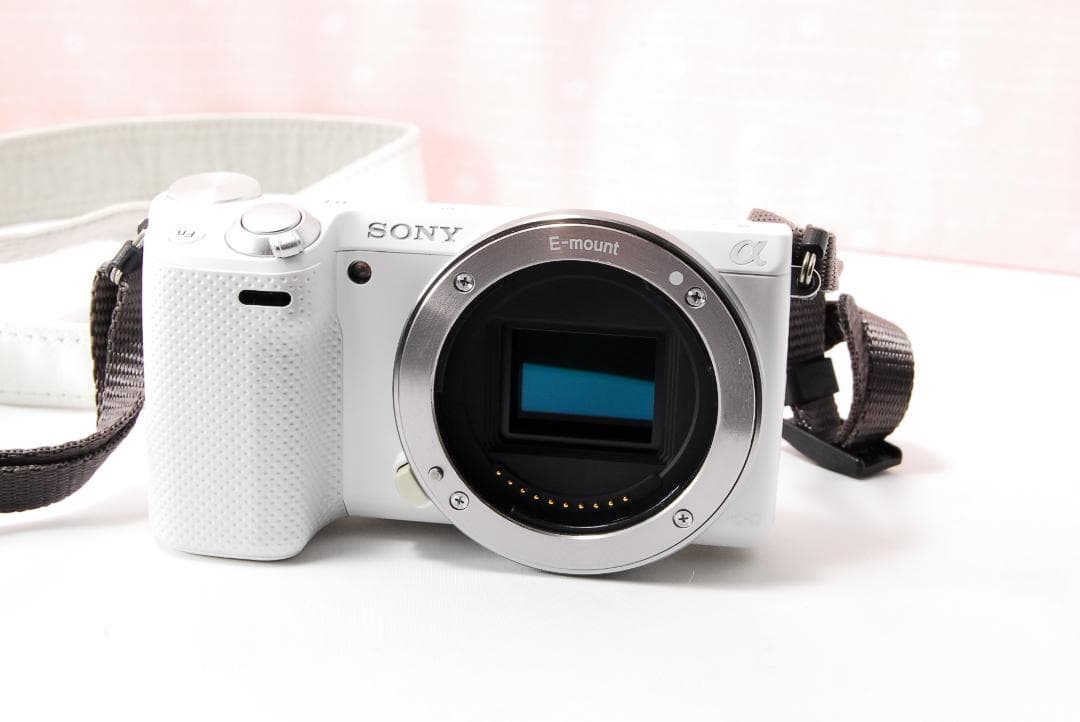 〓自撮り・スマホ転送OK♪〓SONY ソニー NEX-5R ミラーレス一眼