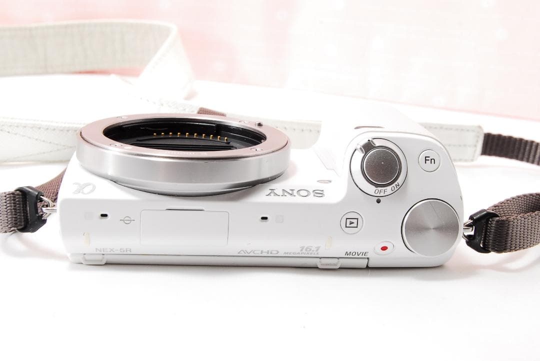 〓自撮り・スマホ転送OK♪〓SONY ソニー NEX-5R ミラーレス一眼