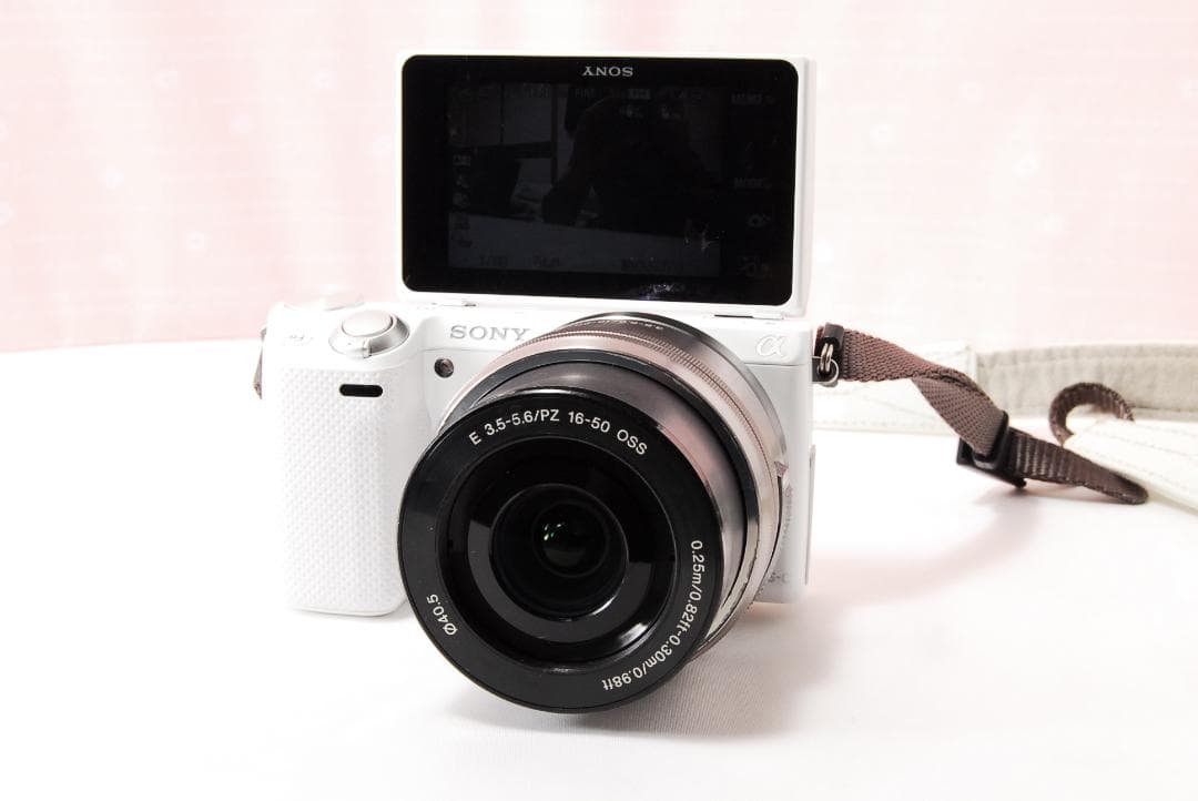 〓自撮り・スマホ転送OK♪〓SONY ソニー NEX-5R ミラーレス一眼