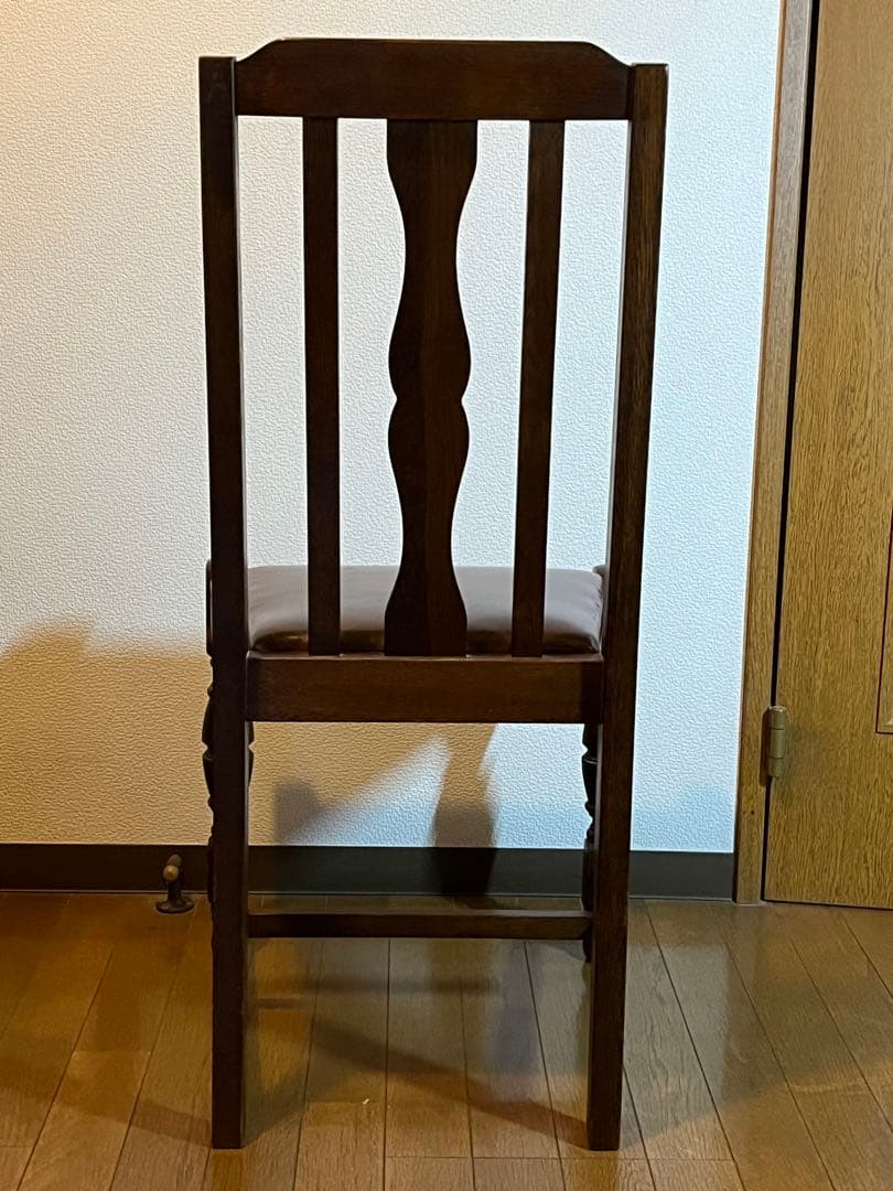 英国 アンティーク レプリカ ダイニング チェア ① 椅子 イギリス 木製