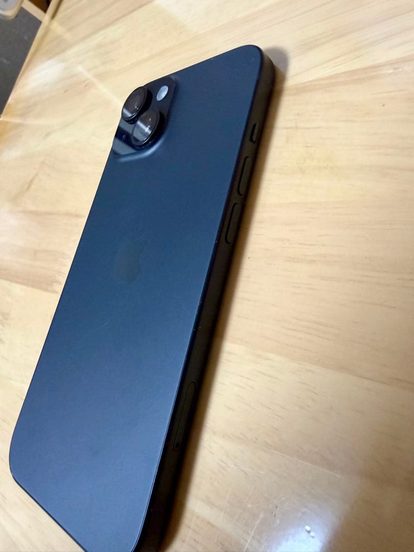 【美品】Apple iPhone 15（Black）128GB