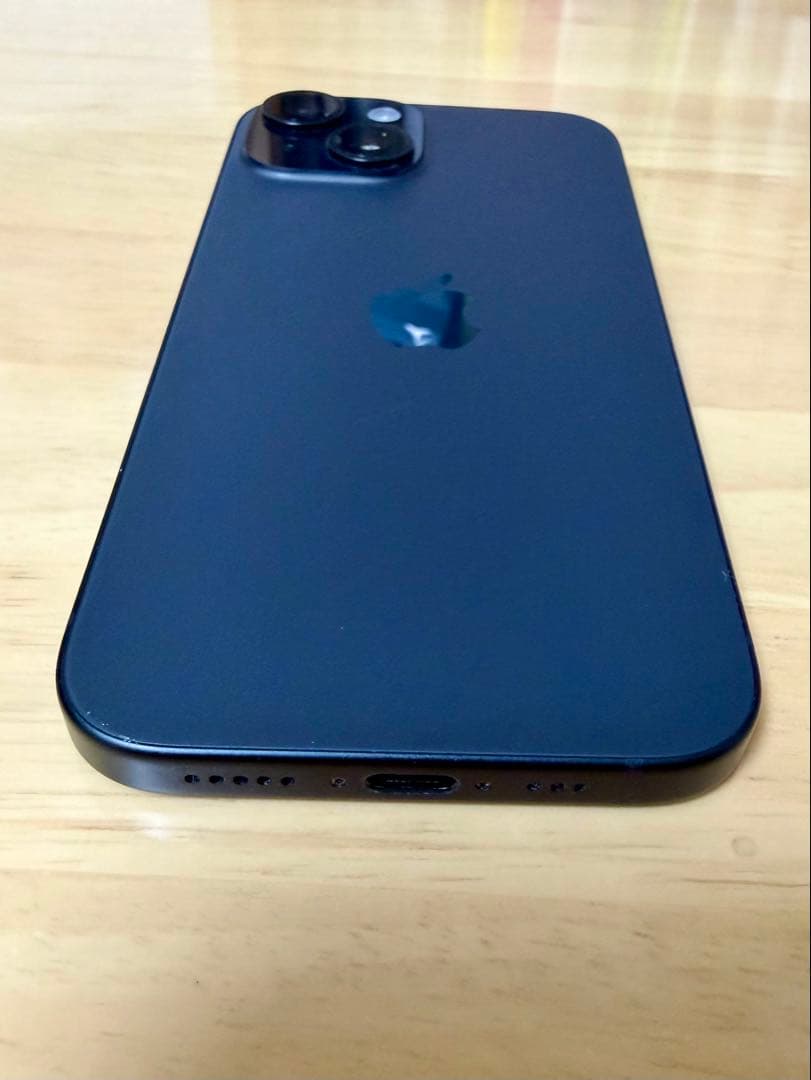 【美品】Apple iPhone 15（Black）128GB