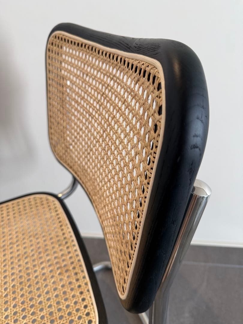 【mi】Cesca Armless Chair Black