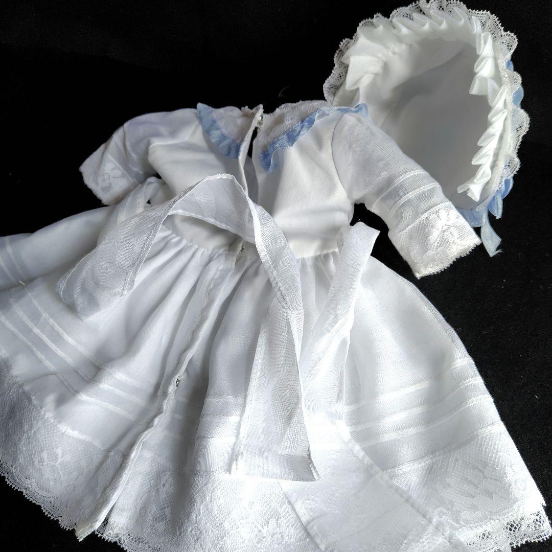 専用アンティークドールドレスとボネの２点セット