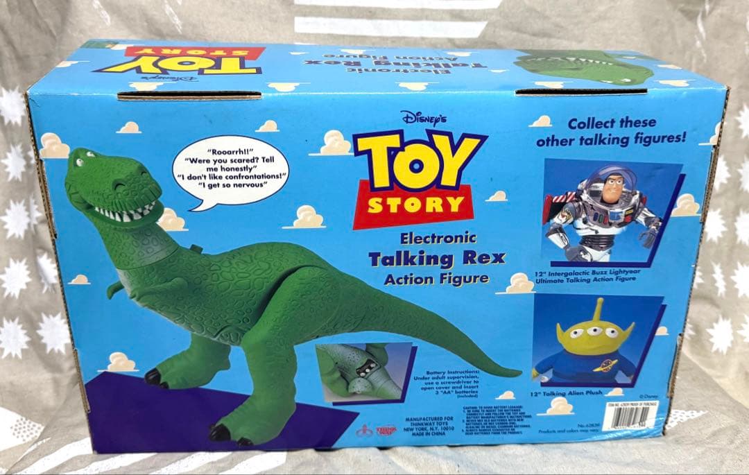 当時物　トイストーリー　エレクトロニック　トーキングレックス