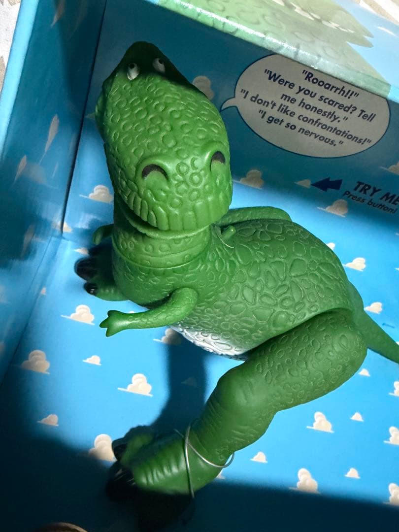 当時物　トイストーリー　エレクトロニック　トーキングレックス